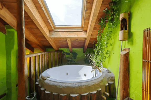 el bosque el planeta escondido bañera hidromasaje en segovia Hotel Rural en Segovia para Escapadas Románticas